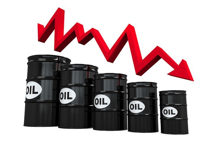 Oil gets cheaper